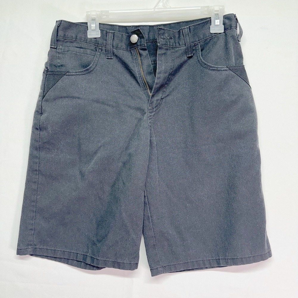 Genuine Dickies Mens Black Carpenter Shorts Duck Canvas Utility Workwear Relaxed